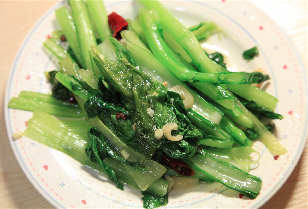 iamicy做的炝炒菜心