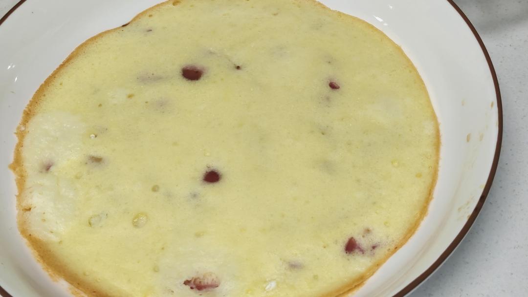 宝宝辅食:樱桃手指蛋糕