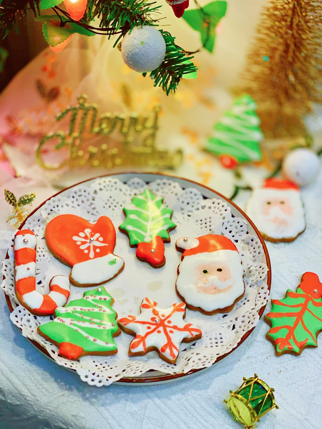 圣诞糖霜许愿饼干