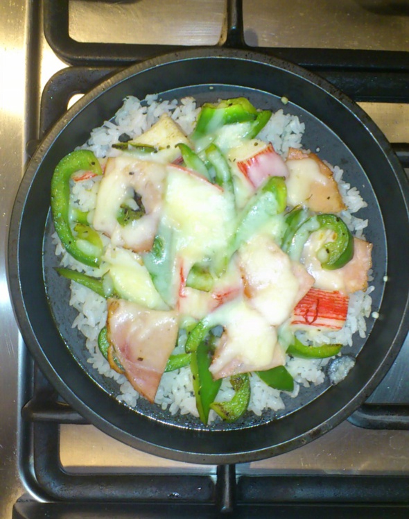 ★米饭披萨（可用剩饭）