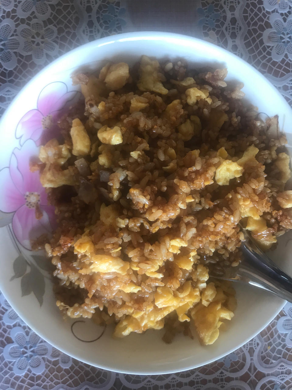 好吃到舔盘的酱油炒饭！