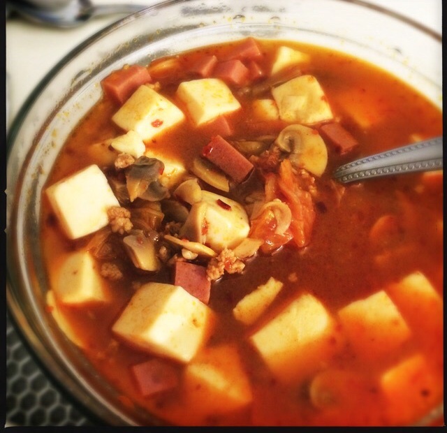 韩国泡菜豆腐汤