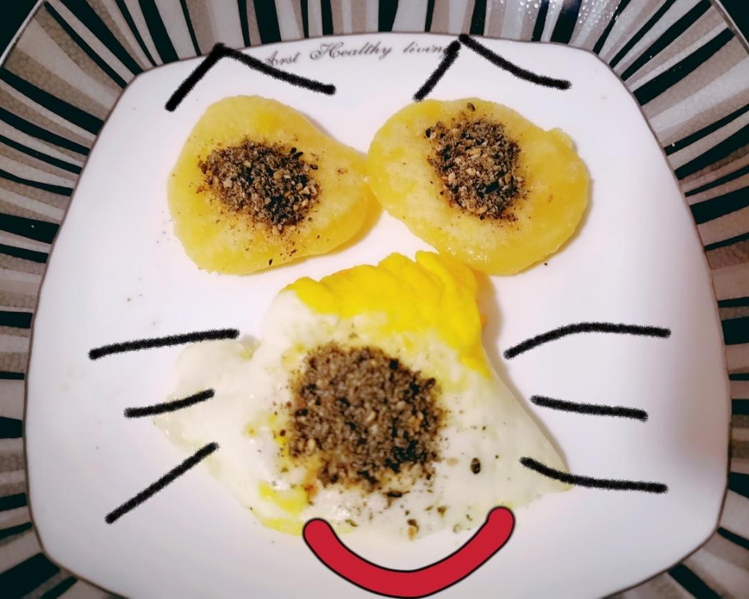 软软早餐糯米饼，不用炸不用炒
