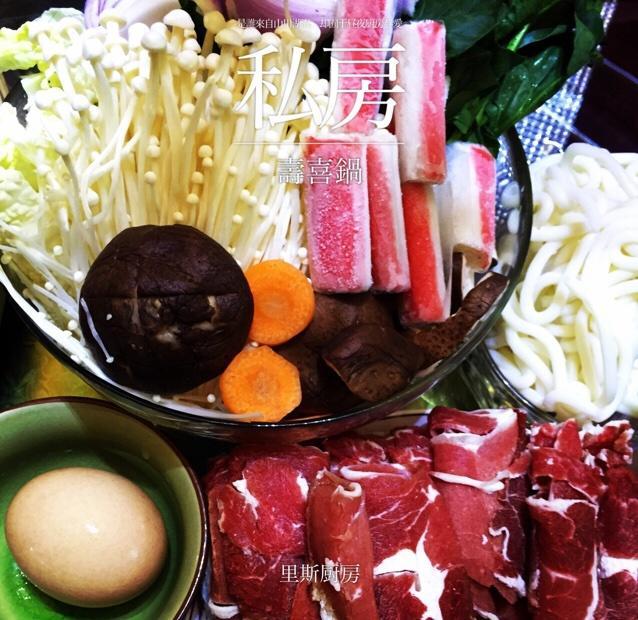 寿喜锅（家庭版）的做法