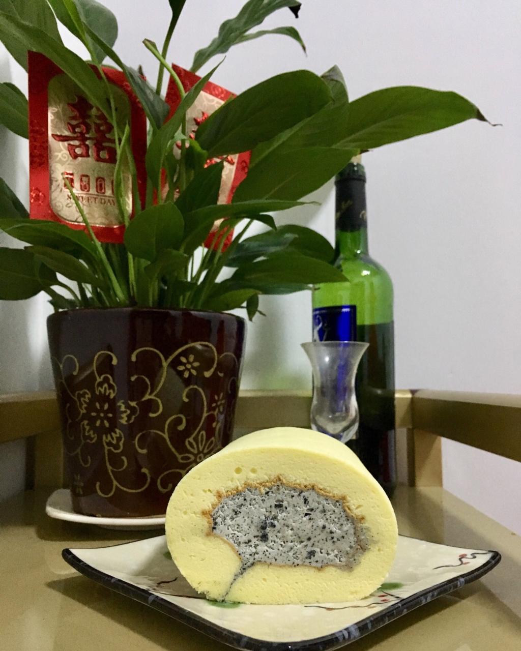 胖乎乎奶油芒果卷/不开裂不掉皮全过程详细图解烘焙视频/蛋糕篇6：「厚卷」