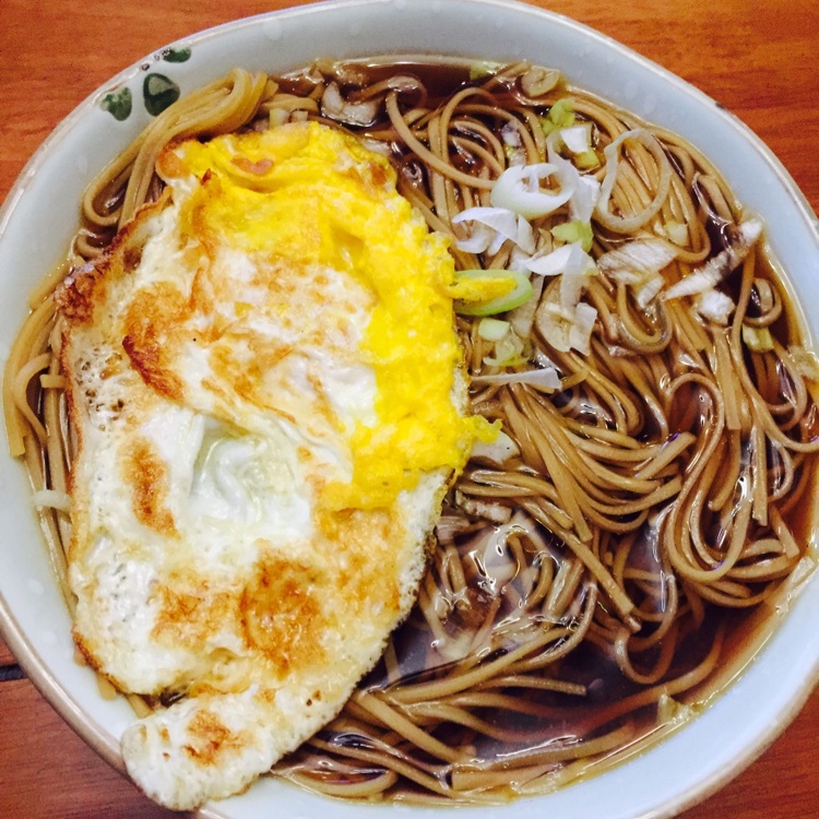 小葱麻油酱油面