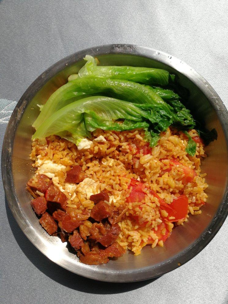 炒米饭蛋炒饭二十分钟快手家常