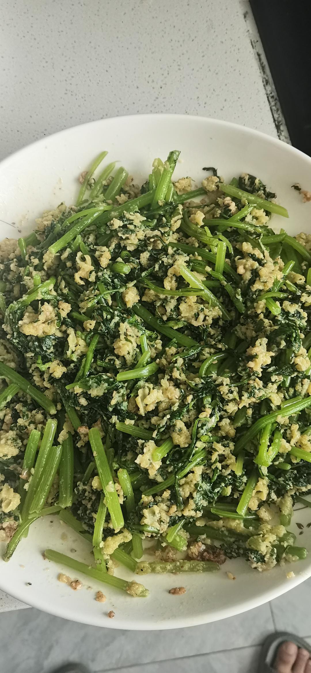 减肥蒸菜（茼蒿版）