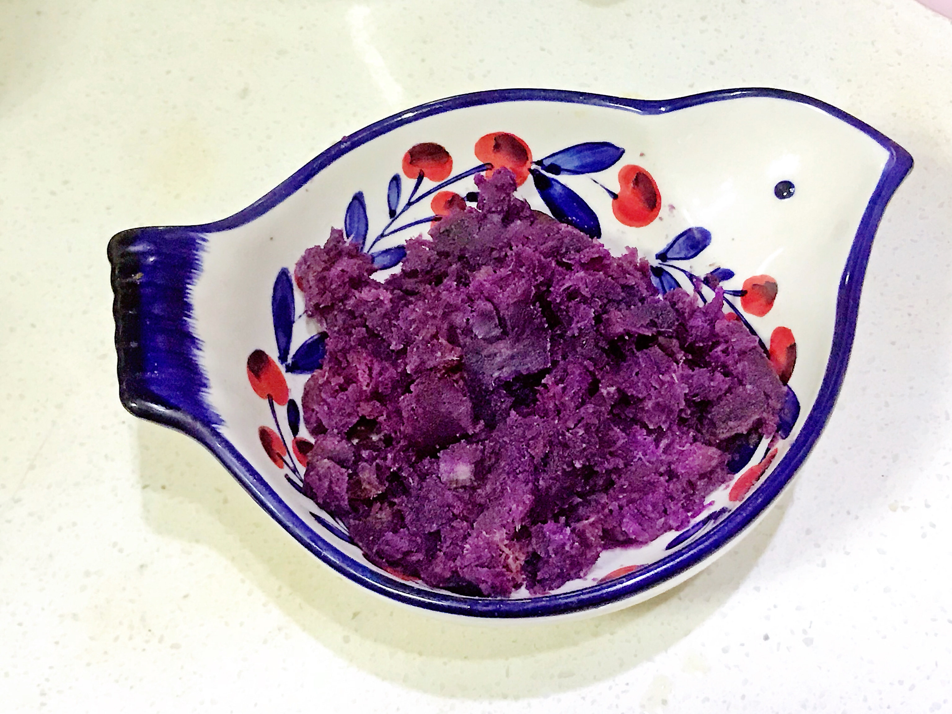 紫薯松糕（家庭版）的做法 步骤2