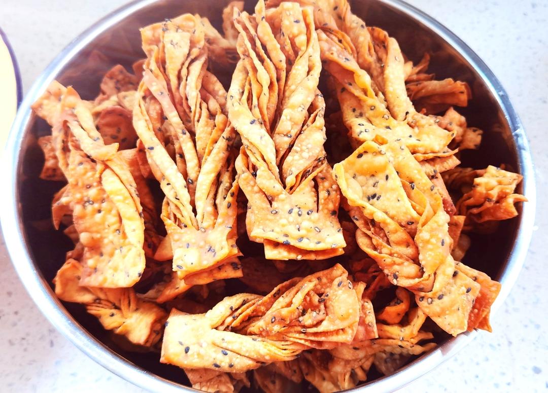 酥脆排叉（老家叫炸馓子，附详细教程）