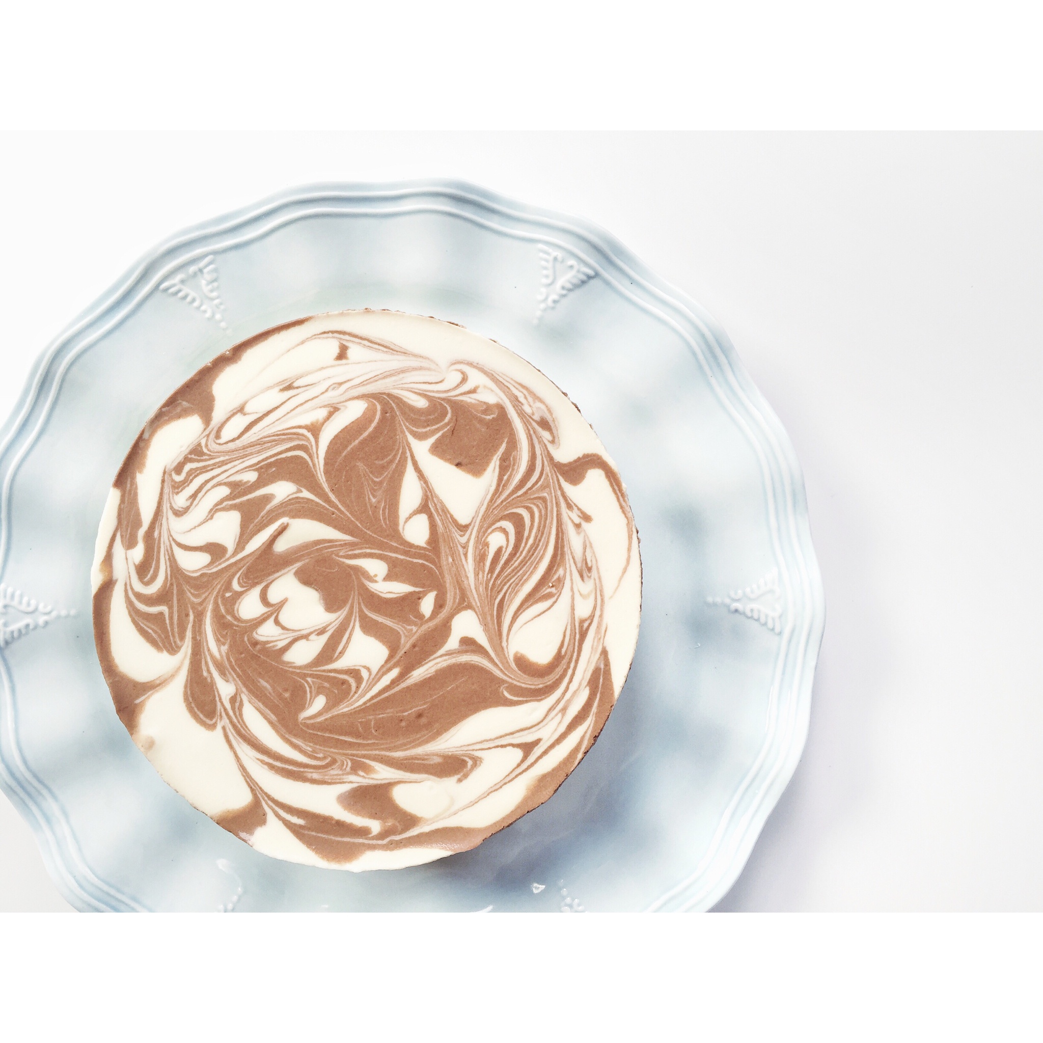 摩卡大理石冻芝士蛋糕