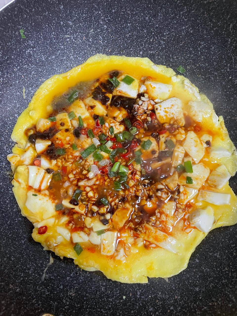 鸡蛋抱豆腐🔥巨下饭、巨好吃