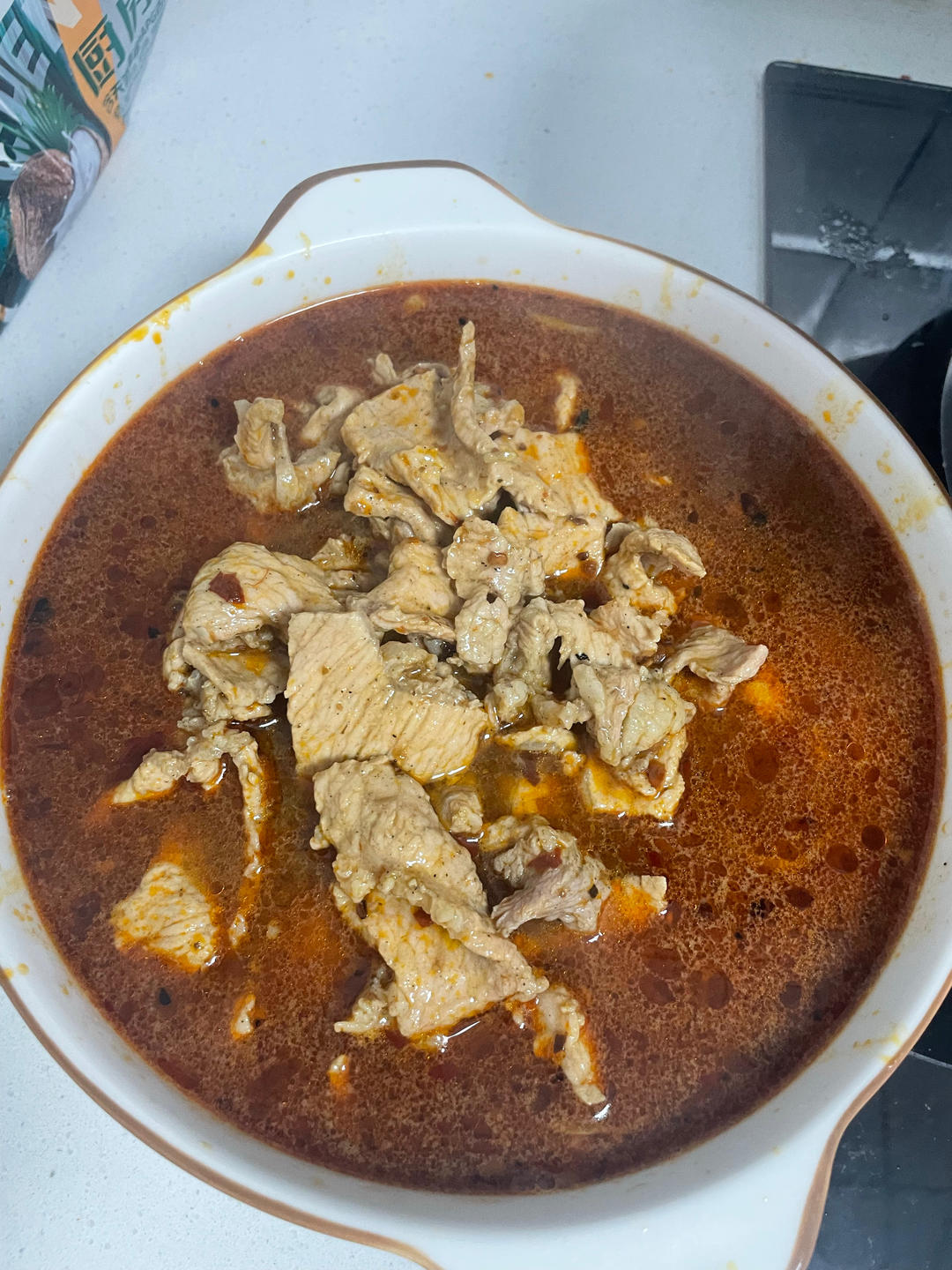 家常水煮肉片