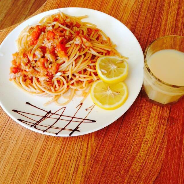 番茄肉酱意大利面