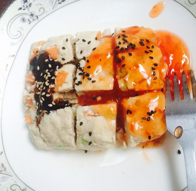 微波炉鸡胸肉方块