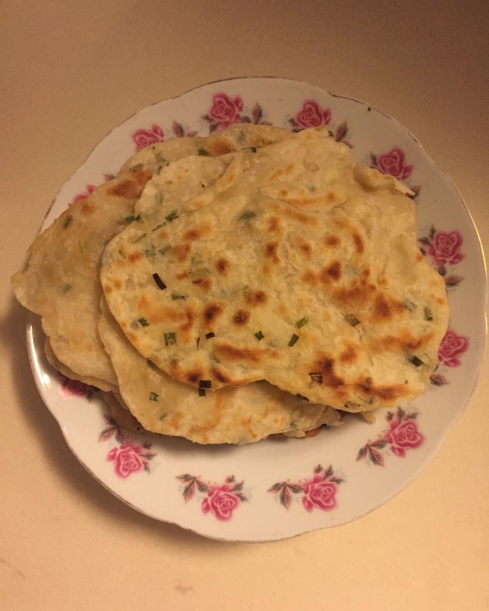 家常葱油饼