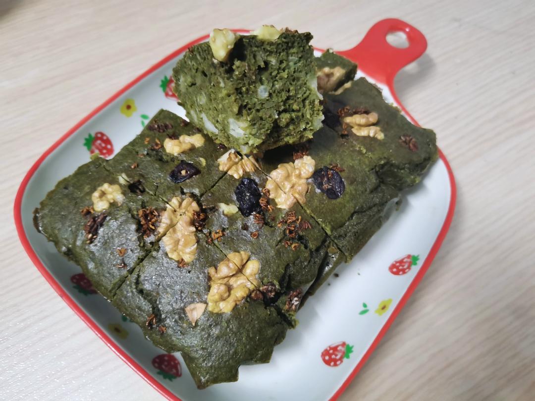 香蕉可可/抹茶快手布朗尼 低卡高纤甜品