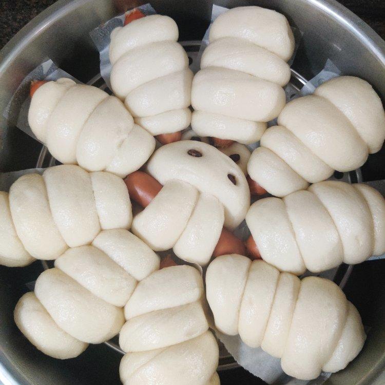 光滑的一次发酵馒头（乔立7500）