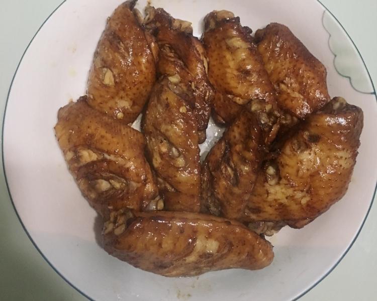 微波炉版烤鸡翅的做法