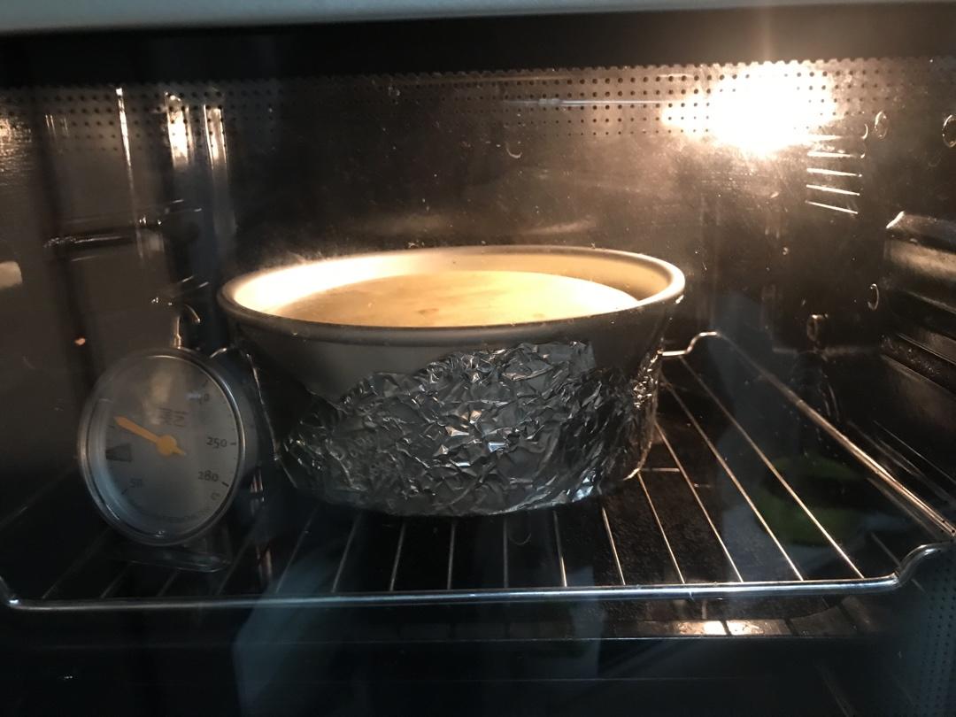 入口即化8寸轻芝士蛋糕(6寸轻乳酪蛋糕材料减半)新手也能做