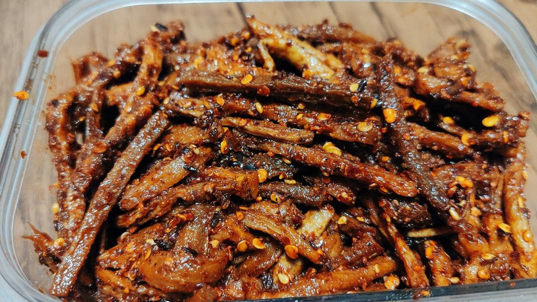 自制香辣开胃萝卜干