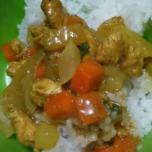咖喱鸡块