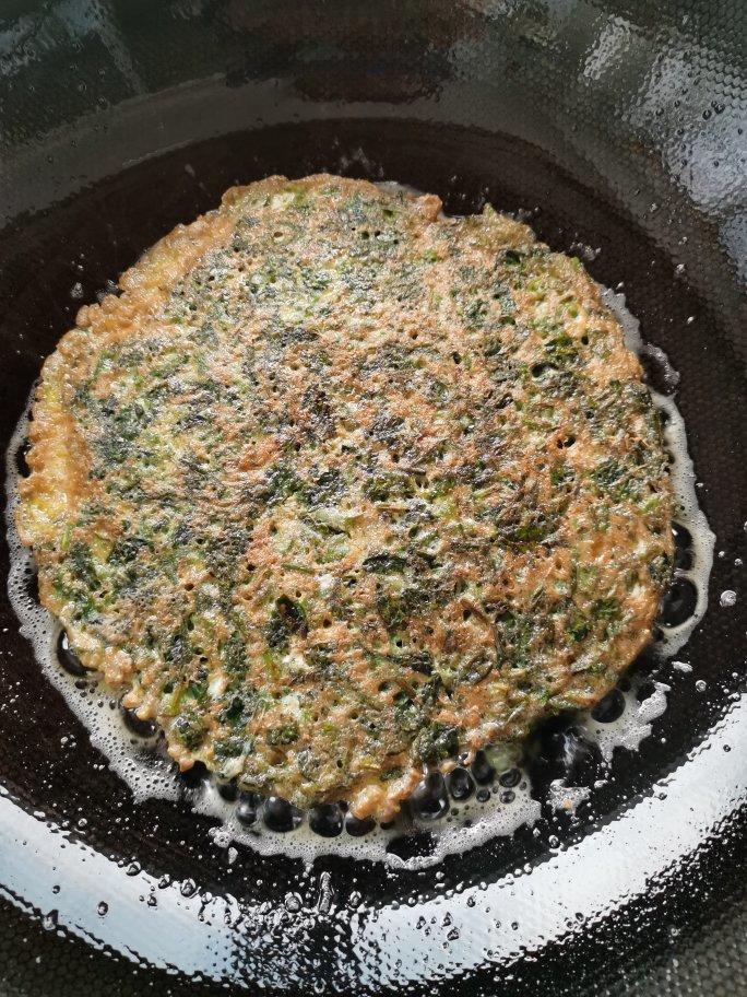 香椿鸡蛋饼