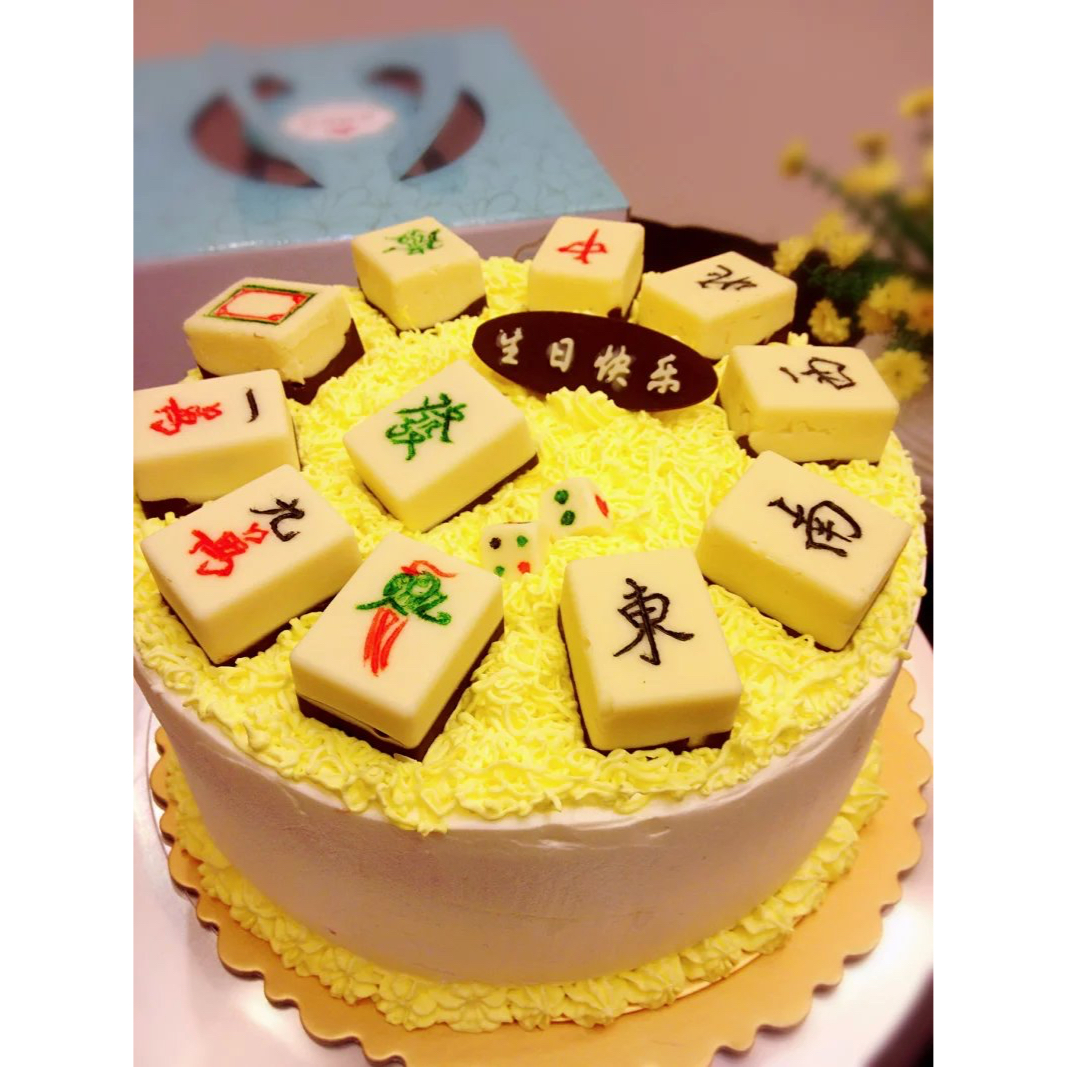 麻将巧克力