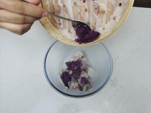 紫薯渐变慕斯的做法 步骤1