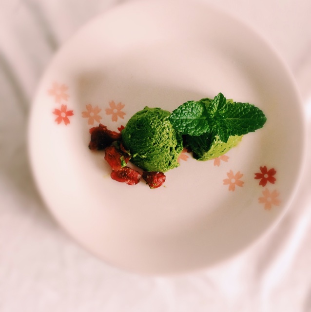 浓醇抹茶冰淇淋