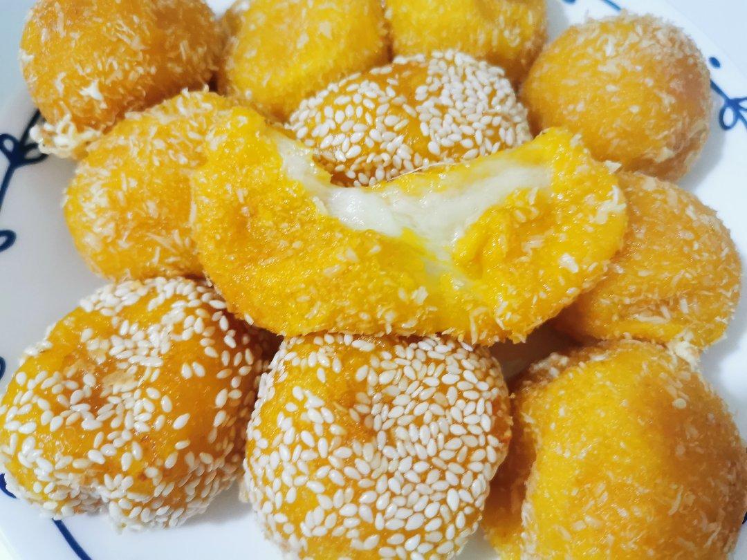 南瓜芝士球