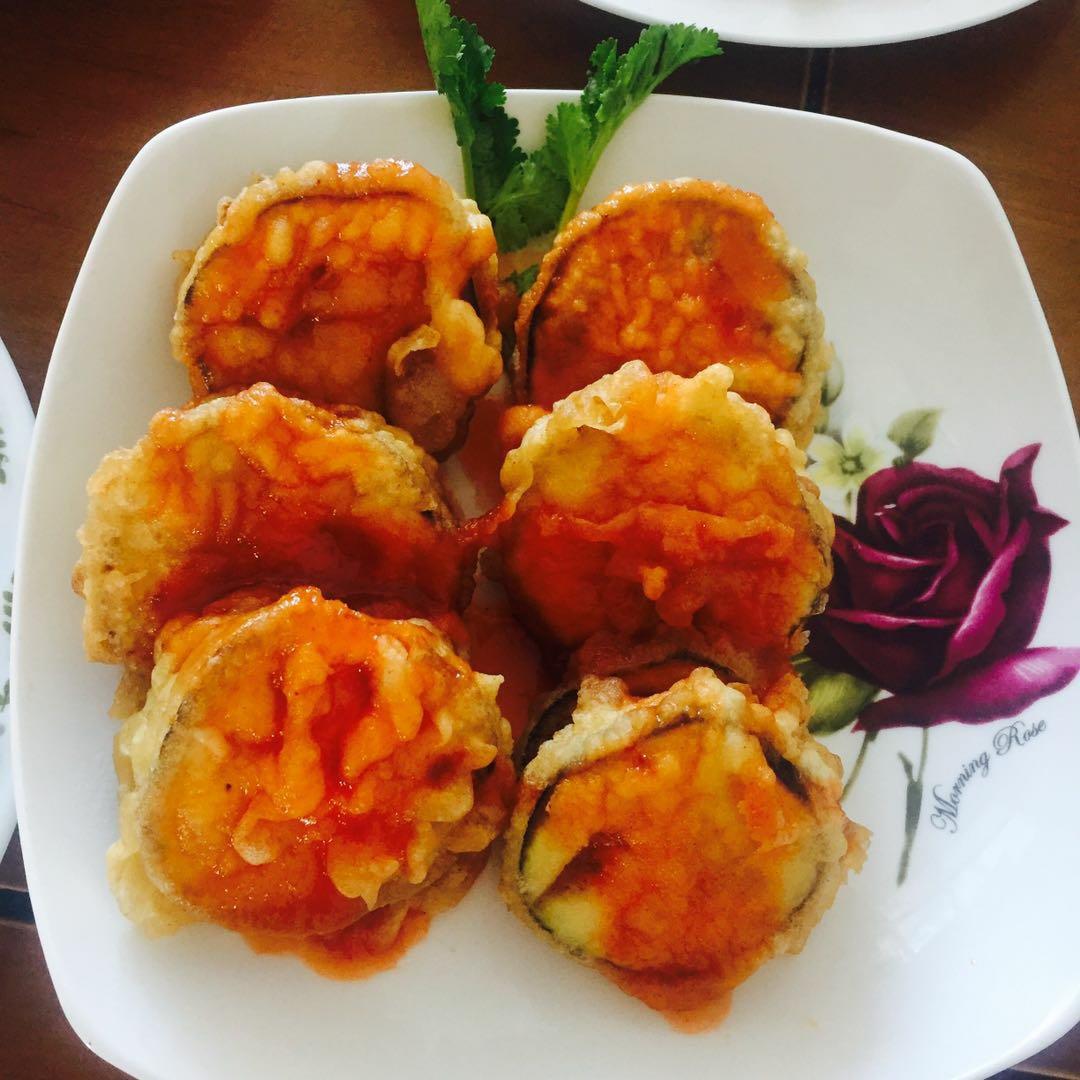 香炸茄盒-家乡的味道 Stuffed Fried Eggplant with Pork