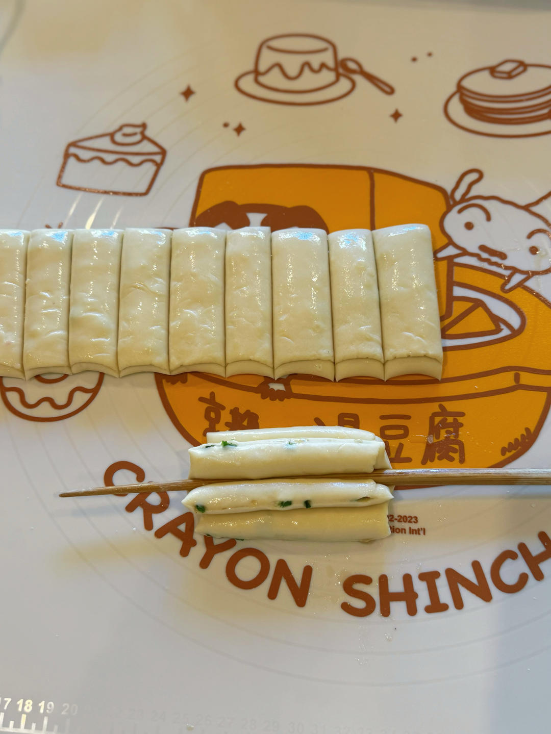 葱油花卷，一根筷子卷出漂亮的造型