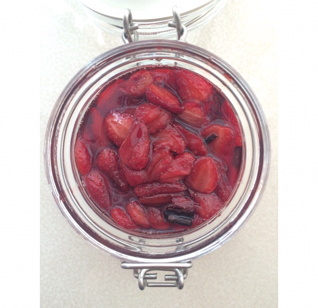 roasted strawberries（烤草莓酱）