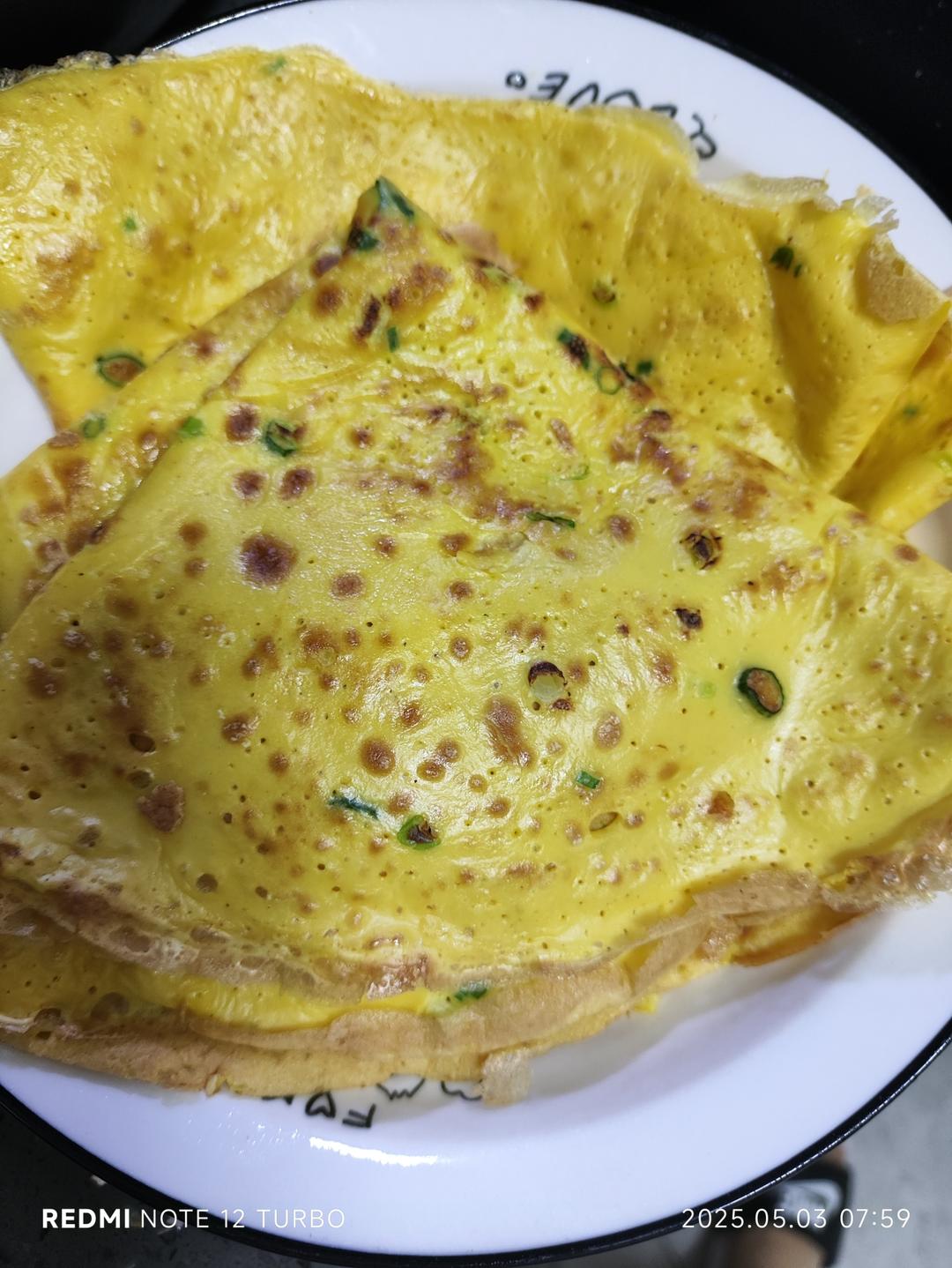 鸡蛋水饼【宝宝辅食】