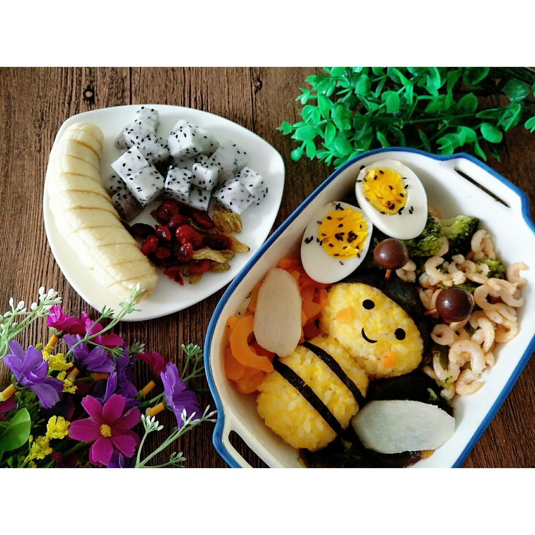 小蜜蜂饭团便当