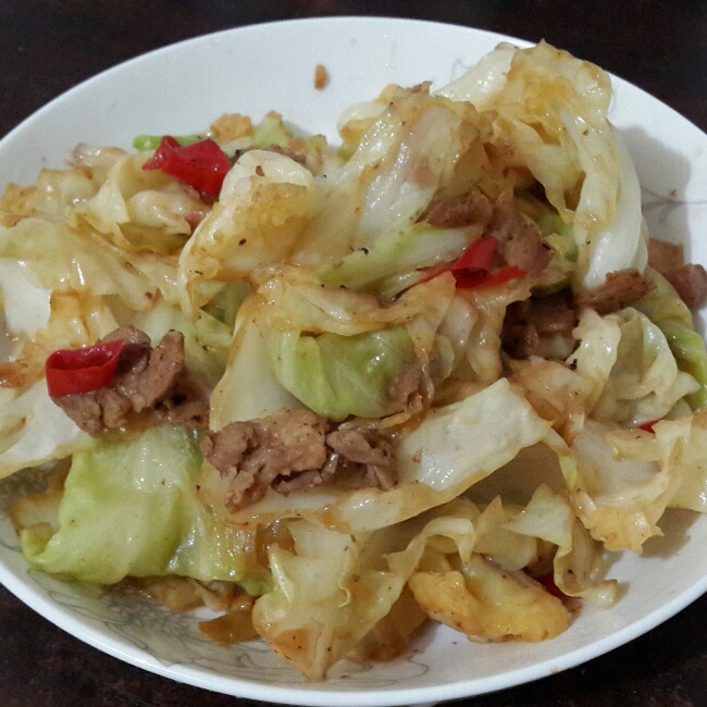 干锅手撕包菜