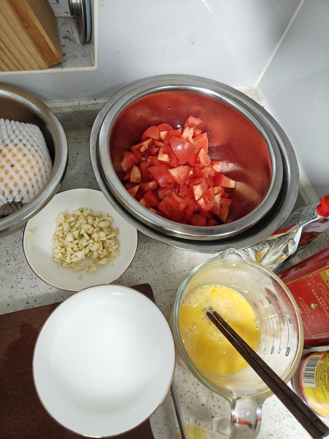 西红柿鸡蛋鸡蛋打卤面