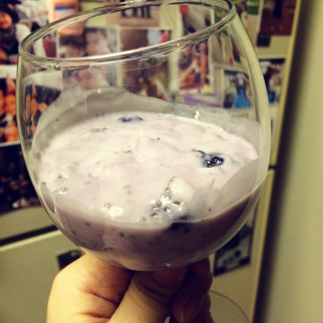 减肥甜品chia seed yoghurt pudding（酸奶布丁very very healthy dessert）