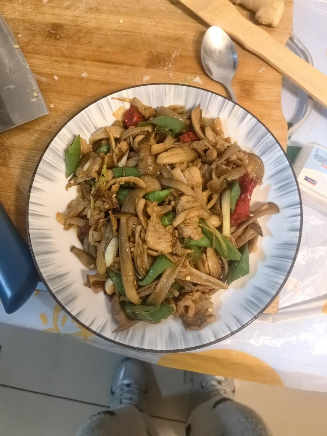 快炒鹿茸菇