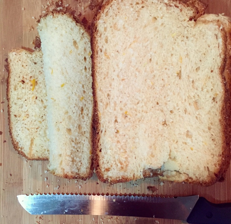 法式Poolish种柠香全麦吐司--松下面包机