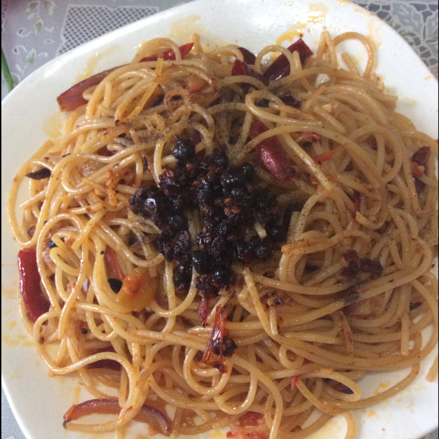 番茄肉酱意大利面