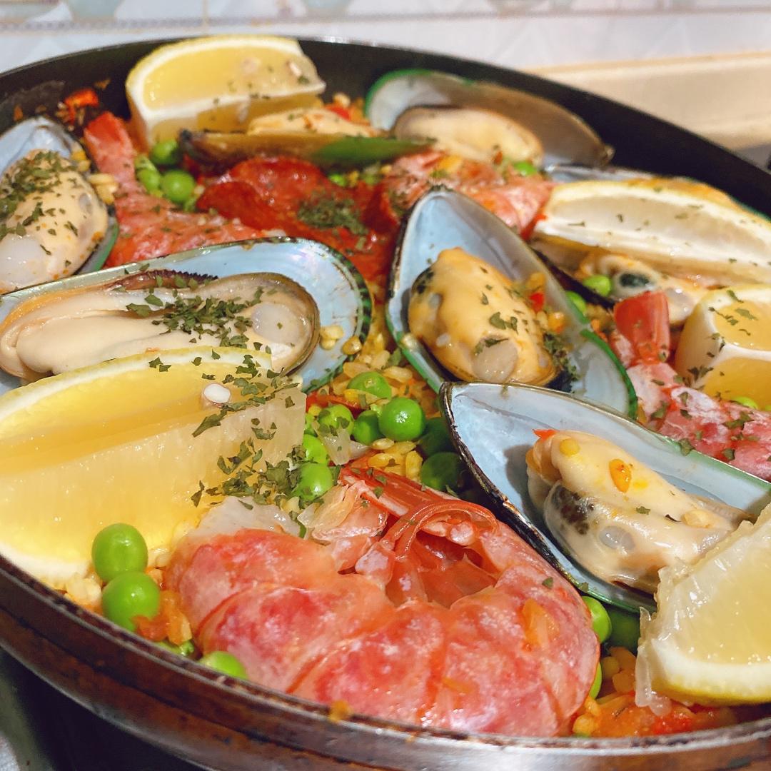 【曼食慢语】Seafood Paella 西班牙海鲜饭