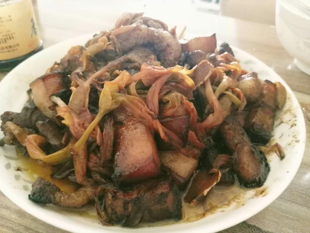 黄花菜炖肉