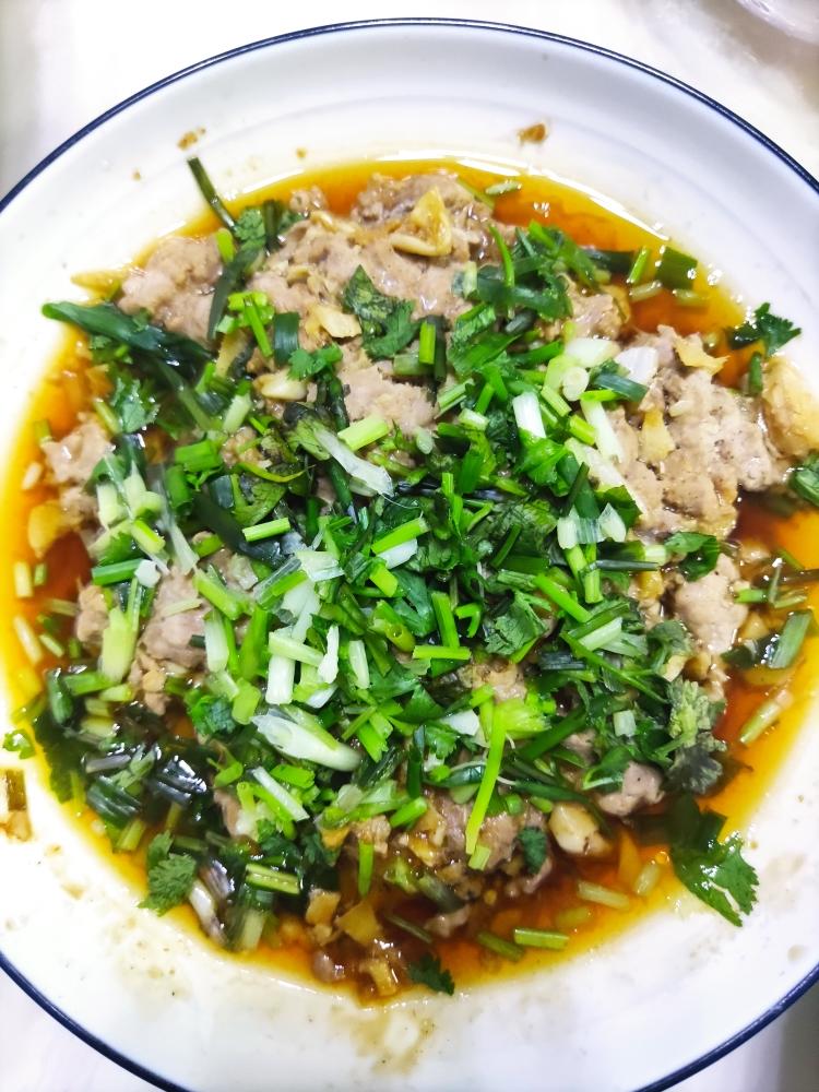 蒸肉饼的做法