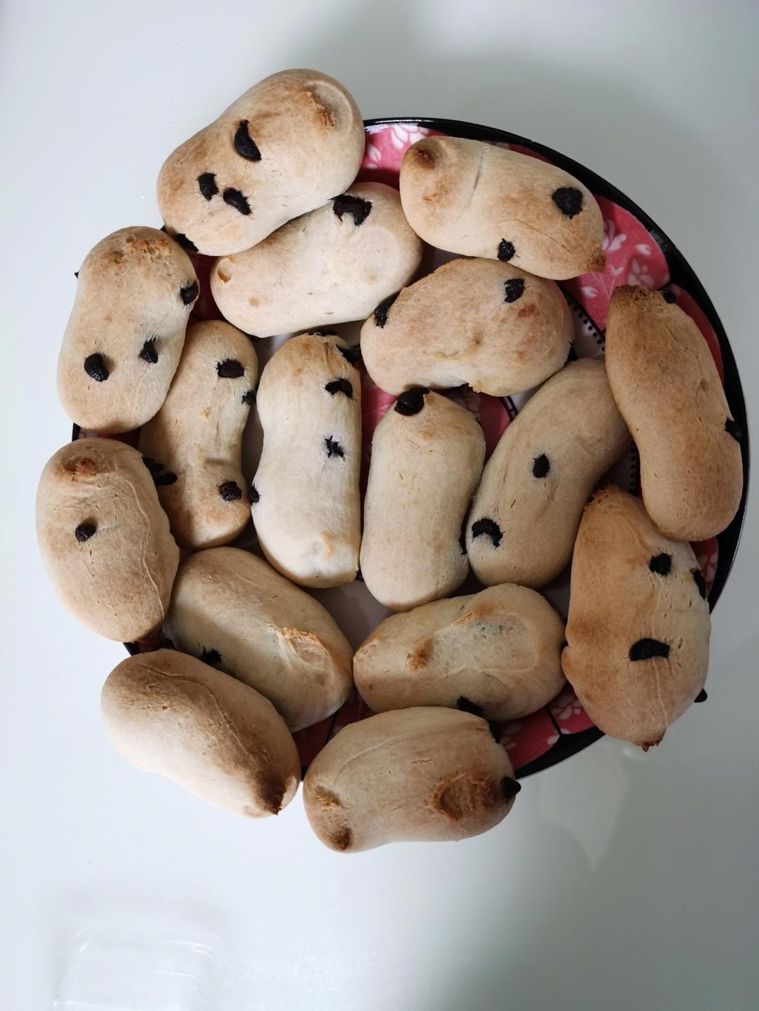 不用预拌粉的手指麻薯包💯成功