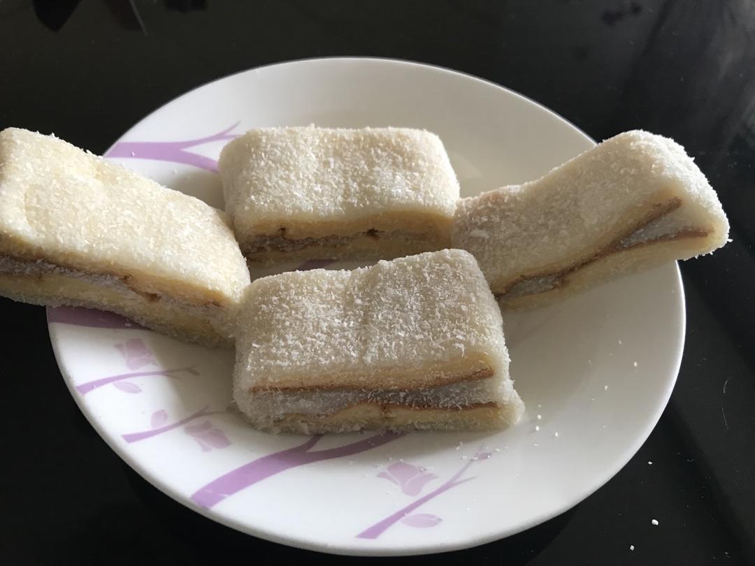 简单好吃❄️白雪糯米糍蛋糕🍰