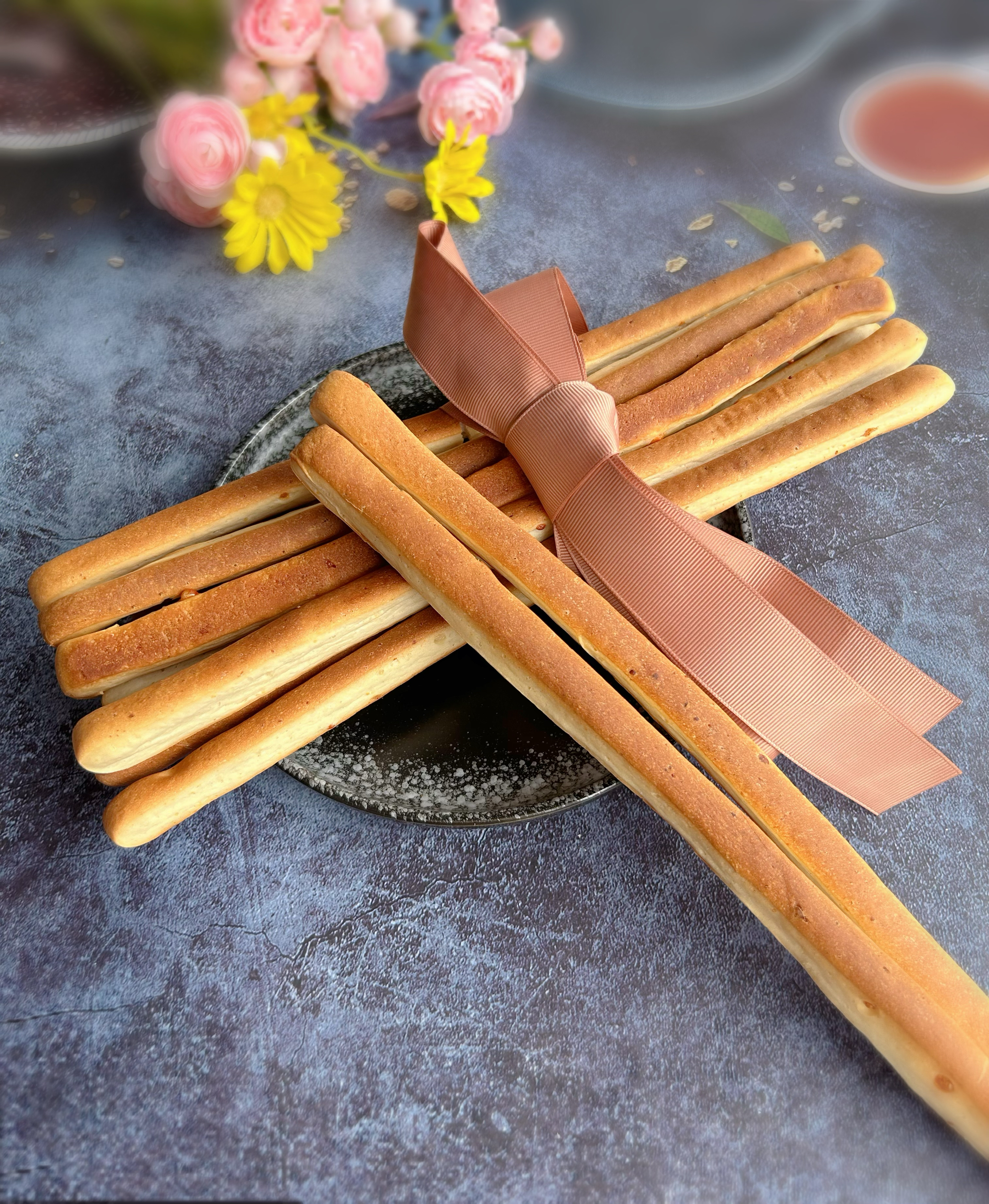 经典意大利面包条Italian bread sticks的做法