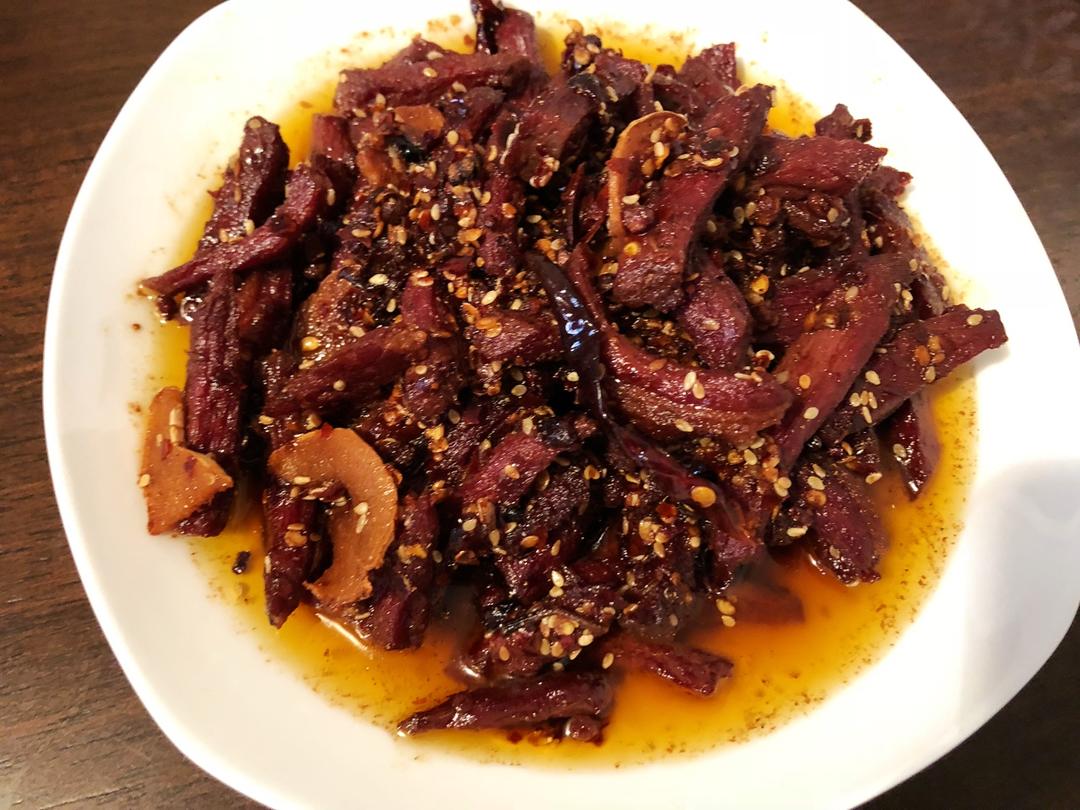 冷吃牛肉（好吃到停不下来）