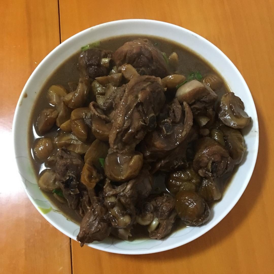 栗子炖鸡